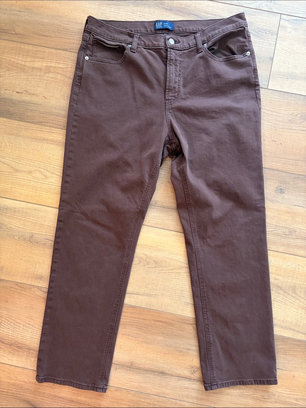 GAP Women’s 90s Straight Brown Jeans 16/33R